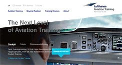 Desktop Screenshot of lufthansa-aviation-training.com
