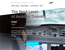 Tablet Screenshot of lufthansa-aviation-training.com